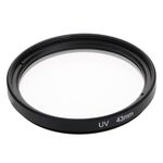 Filtro UV della fotocamera SLR 43MM (nero)
