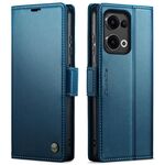 Per OPPO Reno13 CaseMe 023 Butterfly Buckle Litchi Texture RFID Anti-furto Custodia per telefono in pelle (blu)