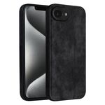Per iPhone 16e AZNS Custodia per telefono con effetto pelle in rilievo 3D (nero)