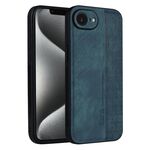 Per iPhone 16e AZNS Custodia per telefono con effetto pelle in rilievo 3D (verde scuro)