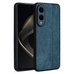 Per Samsung Galaxy S25 Edge 5G AZNS Custodia per telefono con effetto pelle in rilievo 3D (verde scuro)