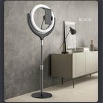 Fill Light Beauty Beach Stacket Desktop Atterraggio Fari Fill Light Bracket, Szie: 12 pollici (nero)