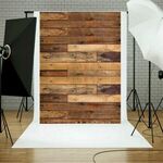 Photo Studio Prop Wood Grain Background Cloth, dimensioni: 1,5 m x 2,1 m (213)