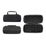 Scatola portaoggetti portatile in EVA rigida per orologi, gioielli, orologi, antipolvere, specifiche: 3 griglie 23x9,5x8,5 cm
