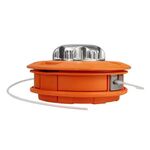 Testine di tosaerba con cambio automatico della corda, senza rimozione, accessori da giardino, stile: alluminio di dimensioni europee