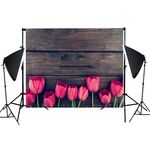 1,25 m x 0,8 m finto legno bordo di grano Gourmet 3D foto fotografia sfondo panno (MB6)