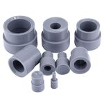 Fittest 9LTR 9 PCS Set di strumenti di riparazione per la rimozione dell'obiettivo in gomma per fotocamera per obiettivo DSLR 8-83mm