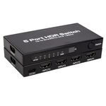 Q8-5 per Home Theater/Ufficio HDMI 2.1 5x1 Switch 8K 60Hz Gaming Video Switcher Controllo, Spina: Spina UE