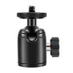 BEXIN K18 Mini testa a sfera in metallo con rotazione di 360 gradi
