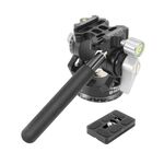BEXIN DT-02S/S 2D 360 gradi Panorama Heavy Duty azione treppiede testa di trascinamento fluido con piastra a sgancio rapido