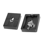 BEXIN PU-50C per fotocamera reflex tipo Arca Piastra a sgancio rapido in PU Piastra a sgancio rapido con testa a sfera CNC in lega di alluminio