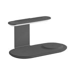 V2206 Caricabatterie wireless 3 in 1 da 15 W con luce notturna (nero)