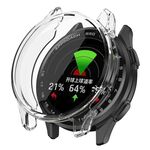 Per Garmin Approach S50 Custodia protettiva per orologio in TPU elettrolitico a copertura totale (trasparenza)