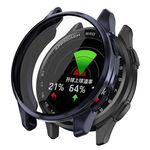 Per Garmin Approach S50 Custodia protettiva per orologio in TPU elettrolitico a copertura totale (blu notte)