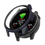 Per Garmin Approach S50 Pellicola temperata Custodia protettiva per orologio PC integrato (blu inchiostro)