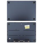 Per MacBook Air M3 15 pollici A3114 2024 EMC8612 Computer Case Bottom Cover (mezzanotte)