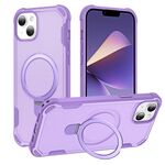 Per iPhone 13 Yingcai Gears MagSafe Holder Custodia antiurto per telefono (viola)
