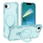 Per iPhone 16e Yingcai Gears MagSafe Holder Custodia antiurto per telefono (blu)
