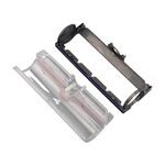 Per aspirapolvere Dyson V8 / V10 Spazzole per pavimenti a trasmissione diretta anti-groviglio Parti del corpo trasparenti, stile: kit guscio