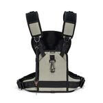 Cwatcun D182 Gilet con tracolla per fotocamera DSLR antistress da esterno, gilet a sgancio rapido