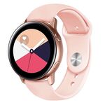 Cinturino per orologio in silicone con fibbia inversa universale Kalebol da 18 mm (oro rosa)