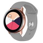 Cinturino per orologio in silicone con fibbia inversa universale Kalebol da 18 mm (grigio)