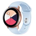 Cinturino per orologio in silicone con fibbia inversa universale Kalebol da 18 mm (lilla)