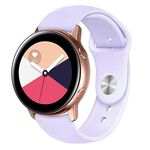 Cinturino per orologio in silicone con fibbia inversa universale Kalebol da 18 mm (viola)