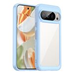 Per Google Pixel 10 Pro Custodia per telefono in TPU ibrida acrilica serie colorata (blu)
