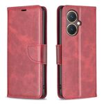 Per vivo Y27 4G Custodia per telefono in pelle con texture in pelle di agnello (rosso)