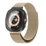 Per Samsung Galaxy Watch Ultra 47mm Kalebol Milanese Cinturino in acciaio inossidabile (Starlight)