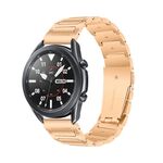Cinturino per orologio in lega di zinco Kalebol da 22 mm (oro rosa)