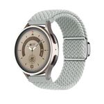 Cinturino per orologio con fibbia magnetica intrecciata in nylon Kalebol da 22 mm (grigio chiaro)