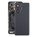 Per vivo iQOO Neo9 Pro Cover posteriore della batteria con copriobiettivo della fotocamera (nero)