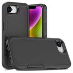 Per iPhone 16e 2 in 1 PC + Custodia per telefono in TPU (Nero)