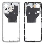 Per Xiaomi Redmi Note 13R Cornice centrale originale (argento)