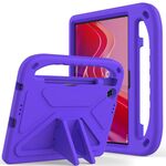 Per Lenovo Tab TB-311 / WiFi 10.1 2025 Custodia per tablet antiurto in EVA con supporto (viola)