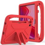Per Lenovo Tab TB-311 / WiFi 10.1 2025 Custodia per tablet antiurto in EVA con supporto (rosso)