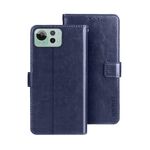 Per Asus Zenfone 12 Ultra idewei Crazy Horse Texture Custodia in pelle per telefono (blu)