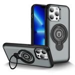 Per iPhone 13 Pro Max Custodia magnetica con supporto ad anello (grigio)