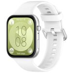 Per Huawei Watch Fit3 Kalebol Cinturino in silicone morbido (bianco)