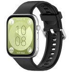 Per Huawei Watch Fit3 Kalebol Cinturino in silicone morbido (nero)