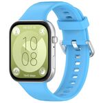 Per Huawei Watch Fit3 Kalebol Cinturino in silicone morbido (azzurro cielo)