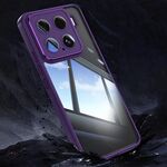 Per Xiaomi 15 Pro Custodia antiurto in TPU ibrida acrilica per telefono (viola)