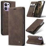 Per OPPO Reno13 F 4G / 5G CaseMe 013 Custodia in pelle con flip orizzontale multifunzionale (caffè)