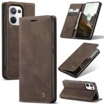 Per OPPO Reno13 Global CaseMe 013 Custodia per telefono in pelle con flip orizzontale multifunzionale (caffè)