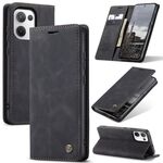 Per OPPO Reno13 Global CaseMe 013 Custodia per telefono in pelle con flip orizzontale multifunzionale (nero)
