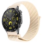 Cinturino per orologio con chiusura a strappo in nylon twill da 22 mm (Starlight)