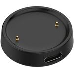 Per Amazfit Active 2 Adattatore di ricarica per smartwatch con interfaccia USB-C / Type-C (nero)