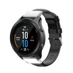 Per cinturino in pelle di vitello cerata Kalebol Garmin QuickFit 26mm (nero)